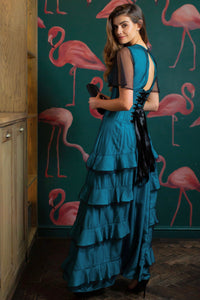 Corset Story SDS019 Net Overlay Corset Dress