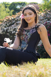 Historically Inspired Brocade Overbust