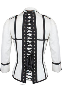 Steampunk Double Breasted Corset Jacket