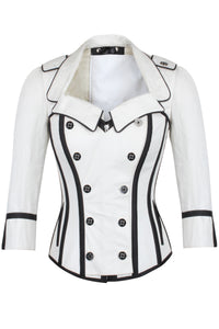 Corset Story WTS835 Steampunk Double Breasted Corset Jacket