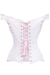 Corset Story WTS928 Pale Pink Sleeved Corset
