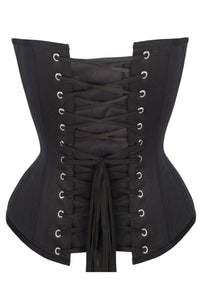 Corset Story WT-004 Black Waist Training Overbust Corset